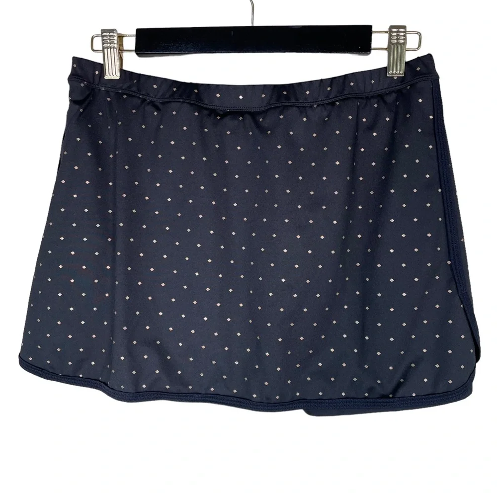 Vintage Tail Black Gold Polka Dot Skort
